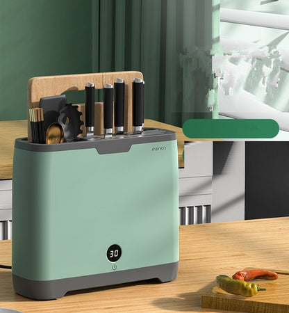 🔪✨ Smart UV Knife Sterilizer & Holder Dryer | 70°C Heat | FREE SHIPPING! 🧼🍽️