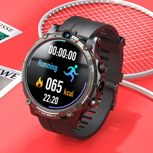 ⌚📸 V20 Dual Camera Smart Watch | 4G Connectivity & Massive Storage | FREE SHIPPING! ✨🔋